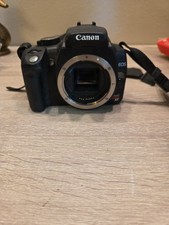 Canon Rebel XT DSLR Black Camera Body Only No Battery Tested Working