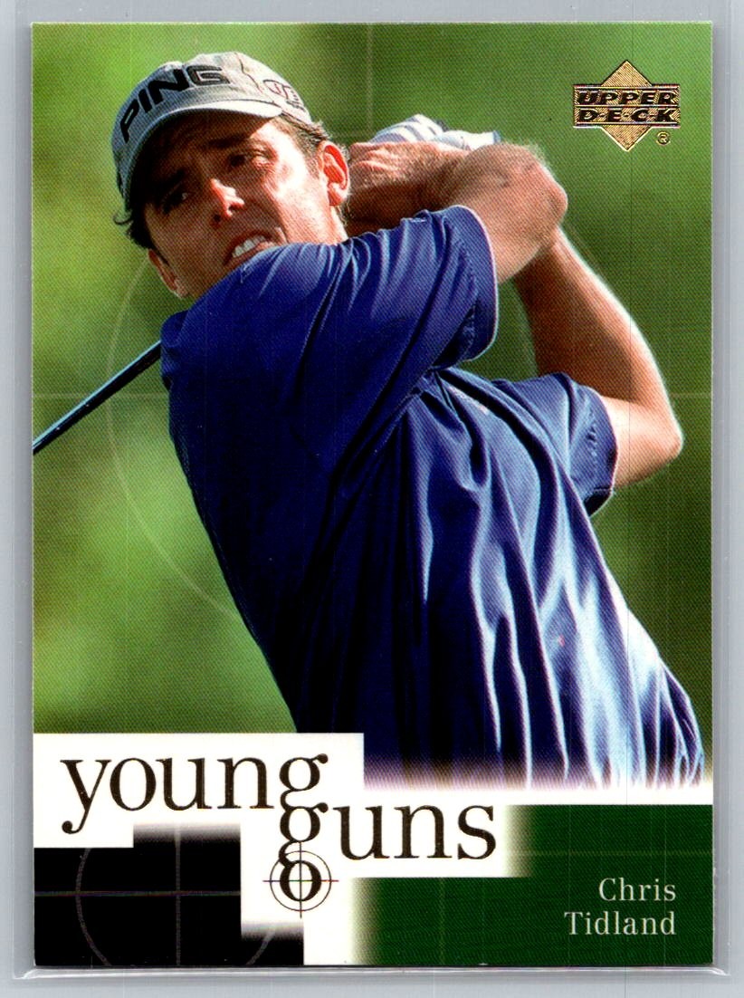 💎2001 Upper Deck Golf #76 Chris Tidland RC💎