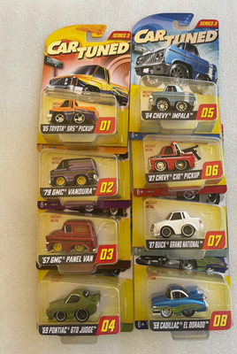 CAR TUNED = SERIES 3 WALGREENS EXCLUSIVE COMPLETE SET OF 8 CARS NEW 