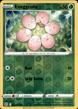 Exeggcute Reverse Holo Common SWSH09: Brilliant Stars 001/172 NM Hasuno 2022