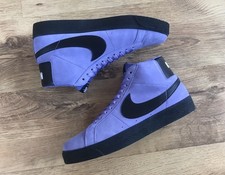 Nike SB Zoom Blazer Mid taglia 46 "Dusty Amethyst Black" scarpe da skateboard