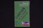 Dr Jim Stamps 26c Airmail Mount Rushmore First Day Cancel on Souvenir Pamphlet
