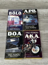 Dave Pedneau Books- A.K.A., B.O.L.O, D.O.A. And A.P.B. Paperback Lot Of 4