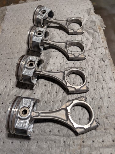 2015-2021 SUBARU WRX 2.0 ENGINE CONNECTING ROD & PISTON ASSEMBLY COMPLETE SET OE
