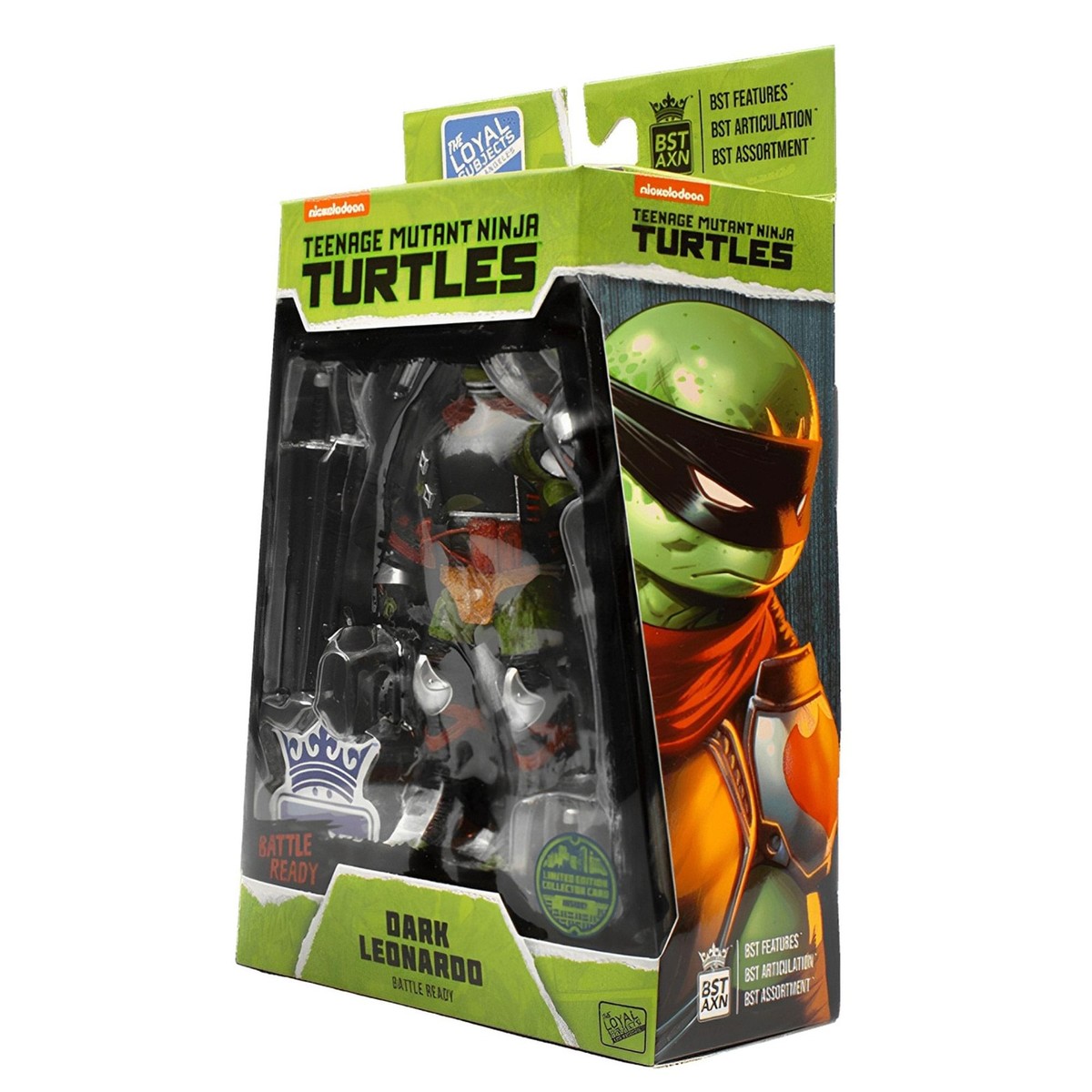 Teenage Mutant Ninja Turtles BST AXN |Exclusive Battle Ready Dark