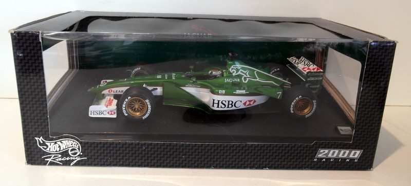 特価 HotWheels (1/18) ジャガー R1 2000 Hot Wheels 1/18 Jaguar R1 Racing Eddie Irvine 2000 Formula 1