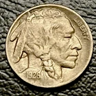 1926 D Buffalo Head Nickel•3/4 Horn• XF• Good Toning