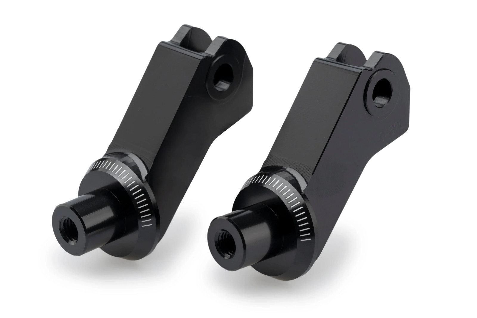 Puig Footpeg Adaptors Rider | Black | Triumph Scrambler 400X 2024>Current