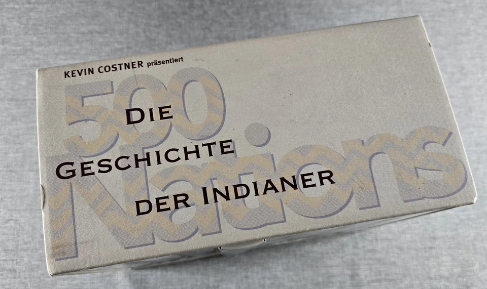 OOP: Kevin Costner's Geschichte der Indiander VHS Komplettbox, teilweise ovp,... - Bild 3 von 4