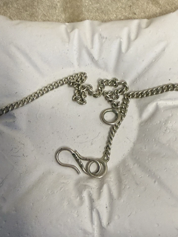 925 Silver Necklace with Large Round Pearls – Elegant Handmade Design - Image 3 of 4