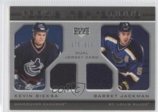 2005 Upper Deck Rookie Update Inspirations /999 Kevin Bieksa Barret Jackman 0v1