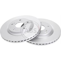 A.B.S. 2X Bremsscheibe Vorne Ø285 Mm BelüFtet Beschichtet FüR Suzuki Swift V Az
