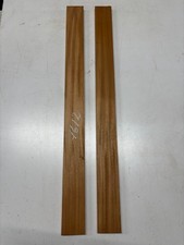 2 Pcs, Mahogany Thin Stock 36x 3x 3/4 Lumber Wood Blanks 7612