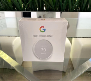 Google Nest Smart Thermostat Snow GA01334-US Original Retail Packaging