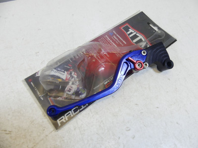 Triumph Speed Four / Tiger / TT Kupplungshebel Titax Racing blau lang L27 M00648