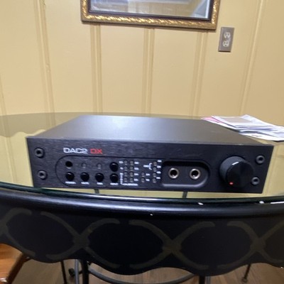 Benchmark DAC2 DX 2-Ch 1U Rack DAC Black XLR/RCA Out Opt/Coax In