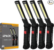 2/4LED Work Light Inspection Lamp Cordless Inspection USB Rechargeable Torch UK