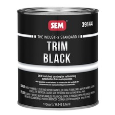 Sem 39144 Trim Black Acrylic Coating Restore Faded Or Peeling Trim 1 Quart Sem 39144 Trim Black Acrylic Coating Restore Faded Or Peeling Trim 1 Quart