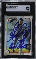 SGC Authentic 2015 Bowman Prospects Marcos Molina #BP78 Authentic Auto 3c7