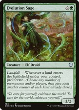 MTG Evolution Sage  - Phyrexia: All Will Be One Commander #108