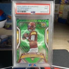 2024 Topps Resurgence - Rookie Jayden Daniels #196 Green Surge Refractor /175