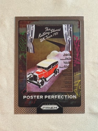 2025 Panini Prizm The Rolling Stones Poster Perfection #2