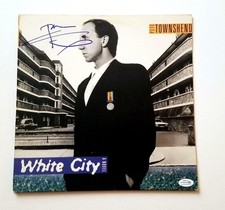 The Who Pete Townshend Signed Autographed White City Album LP ACOA