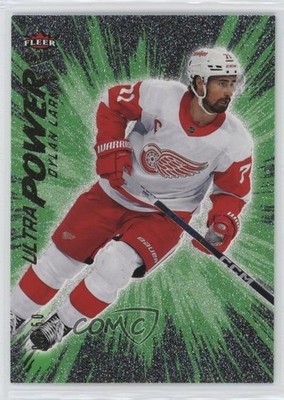 2024-25 Upper Deck Fleer Ultra Power Green Achievement 3/50 Dylan Larkin 1e0v