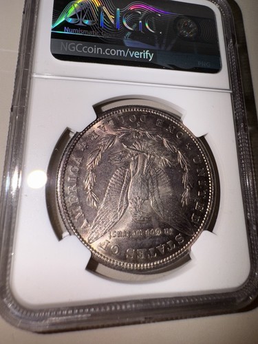 NGC Graded - 1880 S - MS 63 Morgan Silver Dollar 90% Coin $1 - Picture 22 of 24