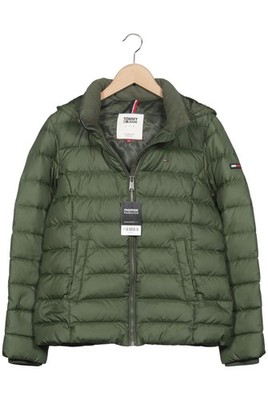Tommy Jeans Jacke Damen Anorak Jacket Kurzmantel Gr. L Daunen Grün #3iq0rev