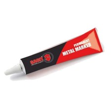 SACIT METAL MARKER unausl&ouml;schbarer Lackmarker wei&szlig; mit Kugelspitze