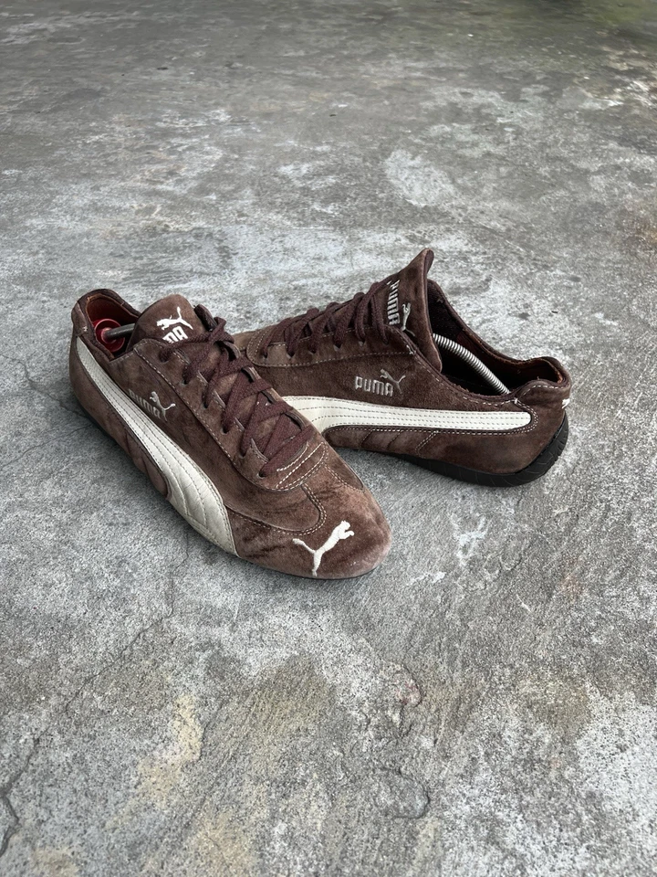 Vintage Puma Speed Cat Racing Nascar Shoes brown Onitsuka Tiger Type 2025 size41 - Image 3 of 4