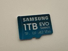 Samsung Evo Select 1TB Micro SD Card With Adapter