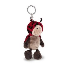 NICI Keychain Plush Key Ring Ladybug