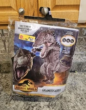 New Jurassic World Dinosaur Giganotosaurus Inflatable Costume Adult Size