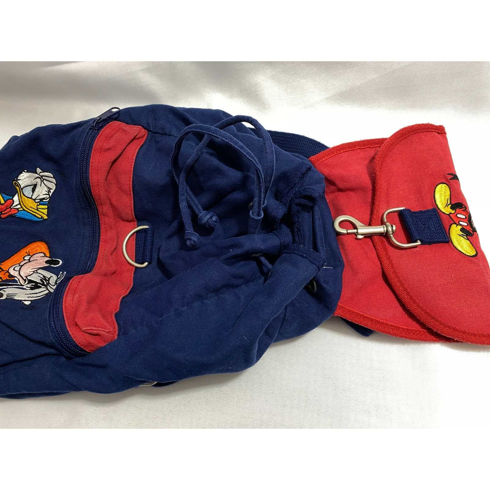 Disney Store Drawstring Backpack — Mickey Mouse &… - image 5