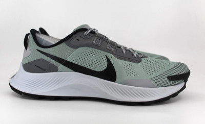 Nike Pegasus Trail 3 UK 12 Dusty Sage Black Smoke Grey DV3035-001