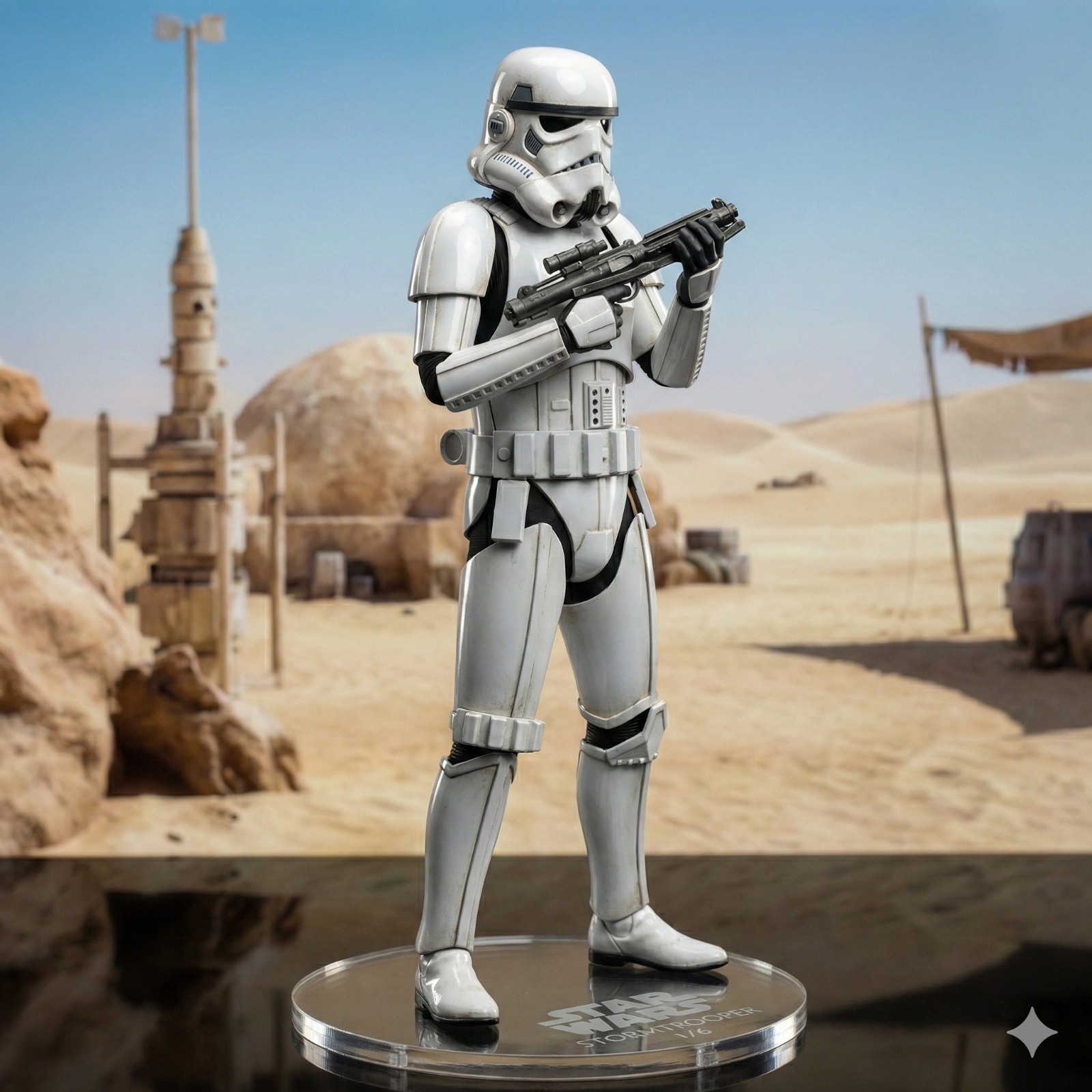 11"STAR WARS Sci-Fi Classic Movies Storm trooper  Unbuilt Vi