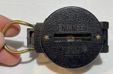 Vintage Engineer Directional Compass Made In Japan Very Nice