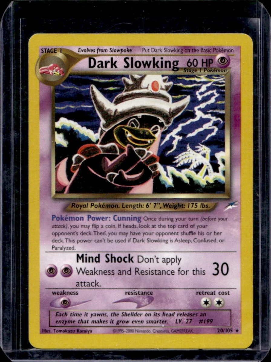 Dark Slowking 20/105 Neo Destiny for sale | eBay