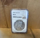 2008 American Silver Eagle Dollar MS69 NGC