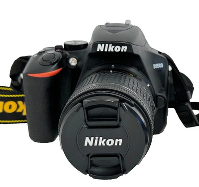 Nikon D3500 24.2MP with 18-55mm VR Lens Kit DSLR Camera - Black