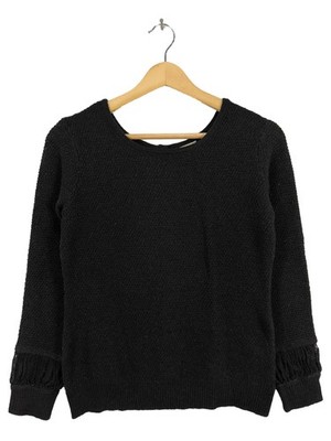 INTIMISSIMI Strickpullover Damen Pullover Gr. DE 36 schwarz Casual-Look