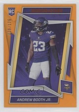 2022 Panini Rookies & Stars Rookies Orange /175 Andrew Booth Jr #190 n0c