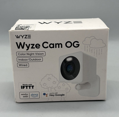 Wyze Cam OG Indoor Outdoor 1080p WiFi Security Camera - Sealed