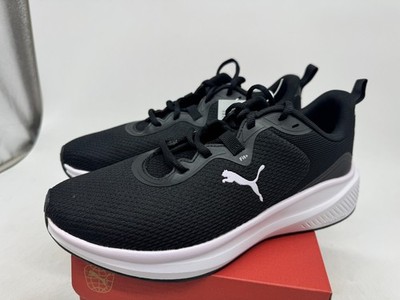 PUMA Skyrocket Sneaker Women's Black & White Athletic Lightweight Comfort - 10