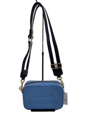 MARC JACOBS FLASH LEATHER CROSS BODY Shoulder Bag Leather BLU M0014465 966