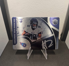 Hassan Haskins Panini Elements Rookie Steel Signatures Tennessee Titans NFL /199