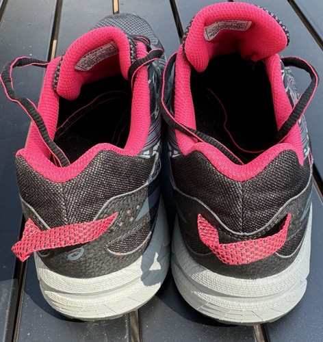 Asics Womens Gel Venture 6 T7G6N Size 7 Gray Pink Synthetic Lace Up Athletic 👟 - Bild 5 von 6