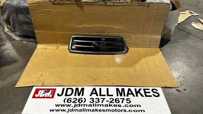02-06 JDM SUBARU FORESTER SG5 SG9 FRONT GRILL GRILLE XT METALIC OEM